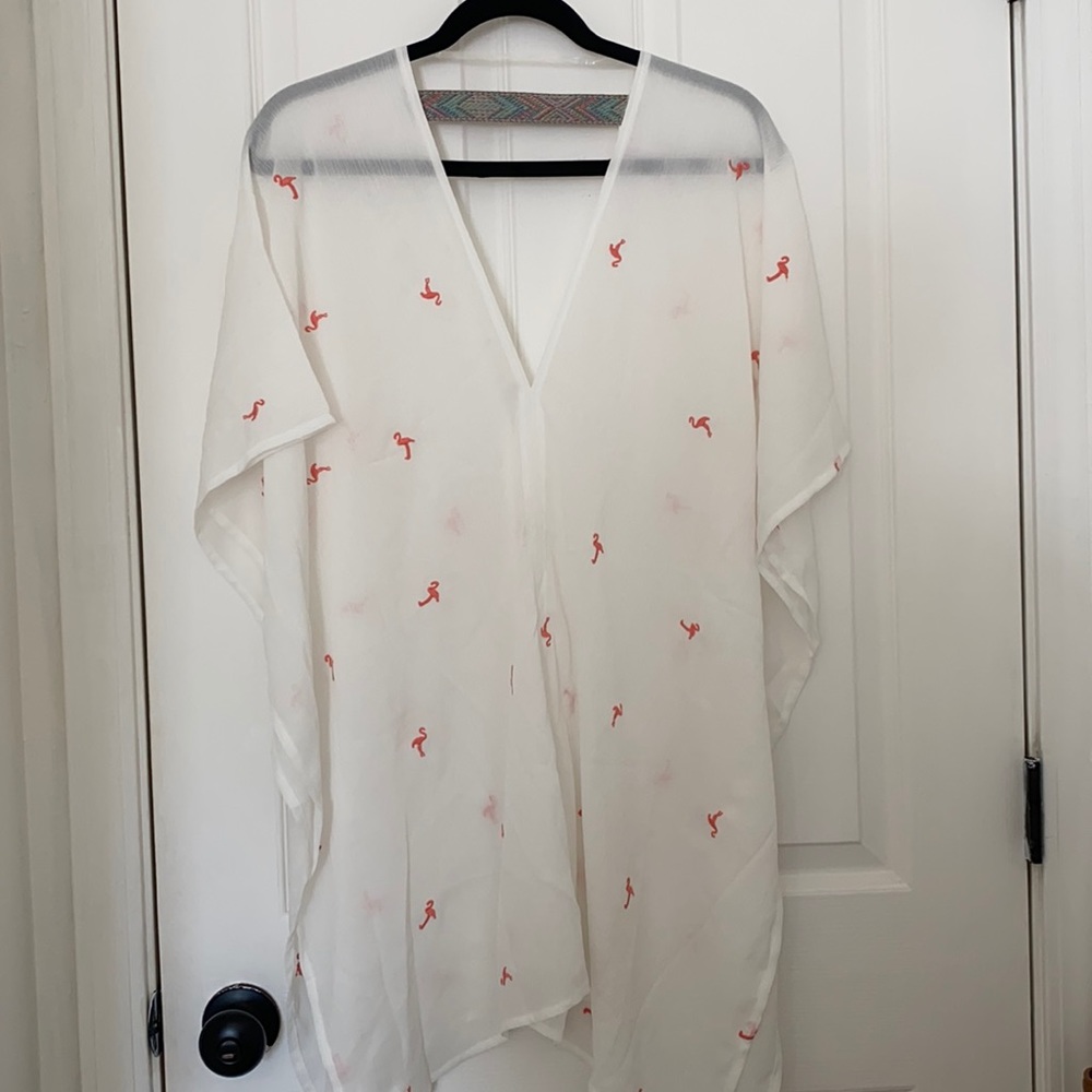 Flamingo Beach Cover Up